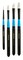Princeton Series 6500 Aspen Synthetic Brush-Long Handle Travel Set 4PC